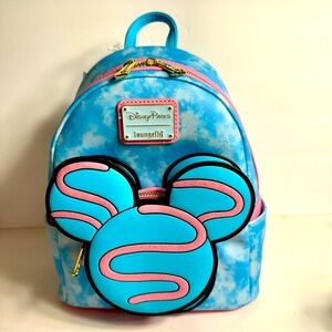 NWT. Disney Eats Macaron Loungefly Mini Backpack.